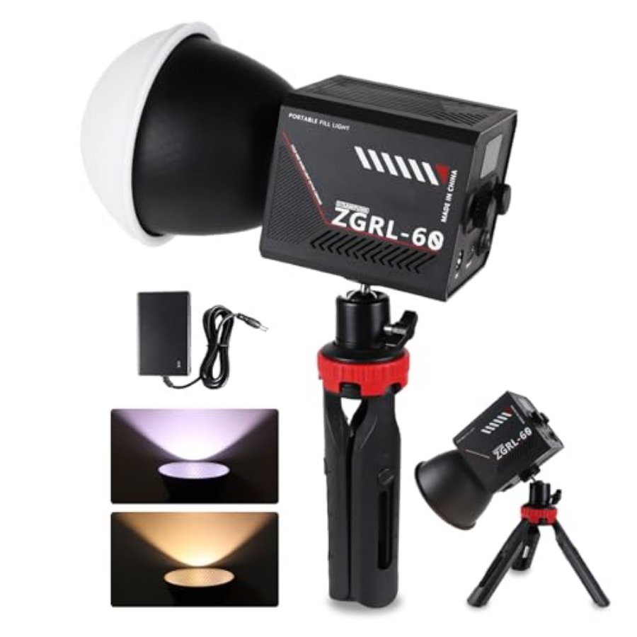 Photography Videos Free - 60W COB LED 비디오 조명, 휴대용,
