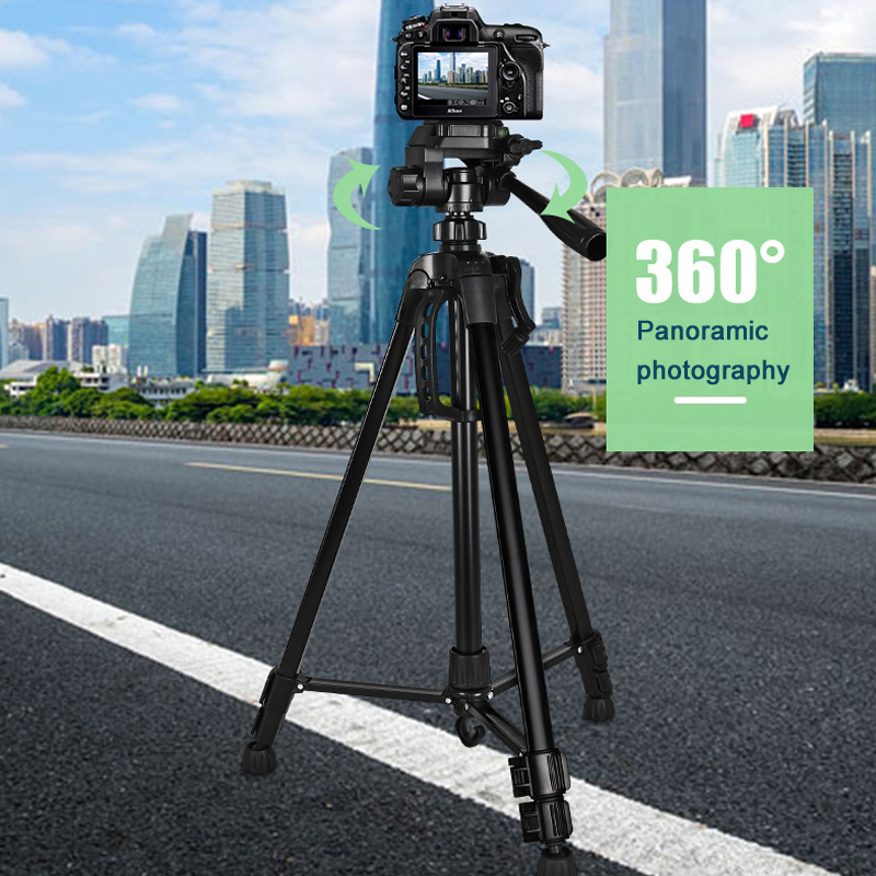 Photography Basics - 55인치 범용 삼각대 스탠드 (휴대폰 카메라,